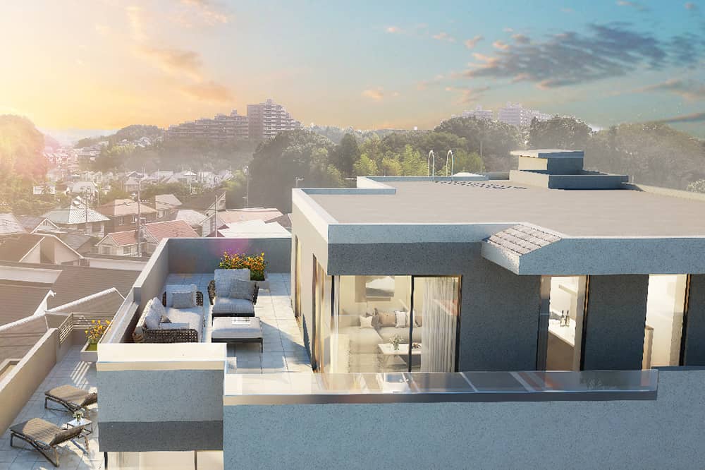 末長組の新築分譲マンション「バースシティ・ザ・マーク」シリーズ